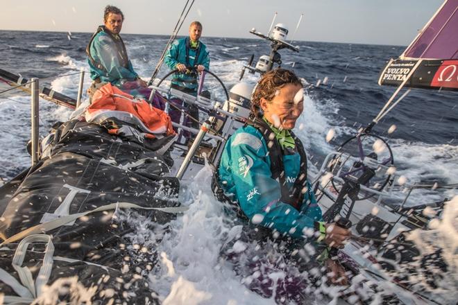 Leg 1, Alicante to Lisbon, on board AkzoNobel – Volvo Ocean Race ©  Konrad Frost / Volvo Ocean Race