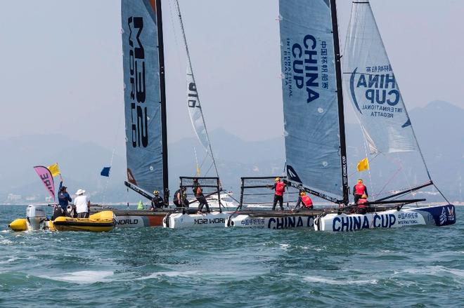 Final day – Match Racing World Championship ©  Ian Roman / WMRT