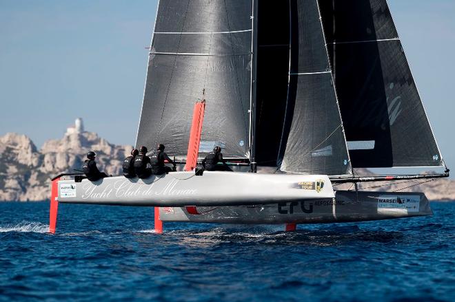Pierre Casiraghi's Malizia - Yacht Club de Monaco could still claim the 2017 owner driver prize – Marseille One Design ©  Gilles Martin-Raget / GC32 Racing Tour