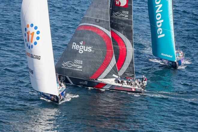 Team Vestas 11th Hour Racing in the In-Port Race in Alicante – Volvo Ocean Race ©  Ainhoa Sanchez/Volvo Ocean Race