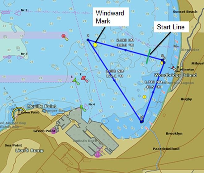 Blue zone marks Race Start zone. Please note that the exact Start Line is subject to change depending on weather conditions. - 2017-18 Clipper Round the World Yacht Race © Clipper Round The World Yacht Race http://www.clipperroundtheworld.com