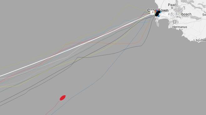 Day 23, Race 2 – Current positions – Clipper Round the World Yacht Race © Clipper Ventures