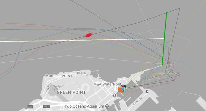 Day 24, Race 2 – Current positions – Clipper Round the World Yacht Race © Clipper Ventures