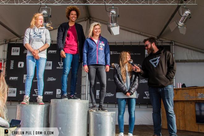 Day 1 – Top 4 girls – DAM-X EFPT Final ©  Carlijn Pijl / dam-x.com