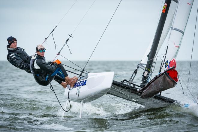 Nacra 15 Youth Olympics Qualifier ©  Laurens Morel