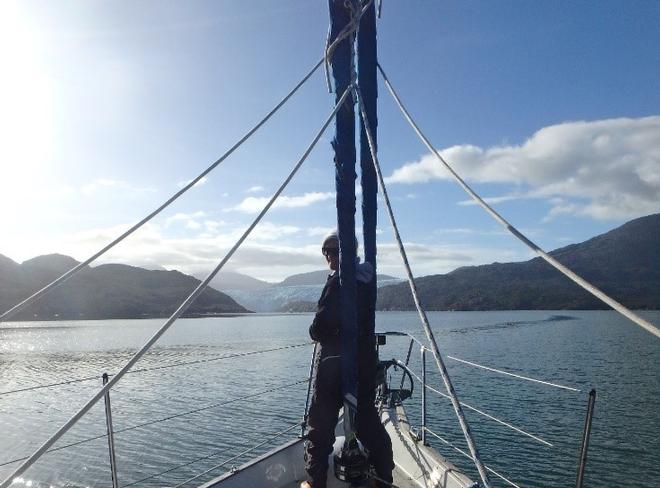 Approaching Glacier Tempanos © Kristen Anderson