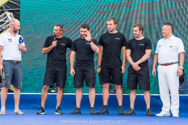 Spindrift Racing crew – Match Racing World Championship ©  Ian Roman / WMRT