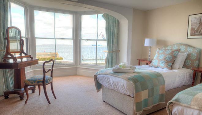 A room with a view! Double up for a two-night stay at the Royal Ocean Racing Club, Cowes, incl. breakfast & a glass of Prosecco ©  Sail Aid UK
