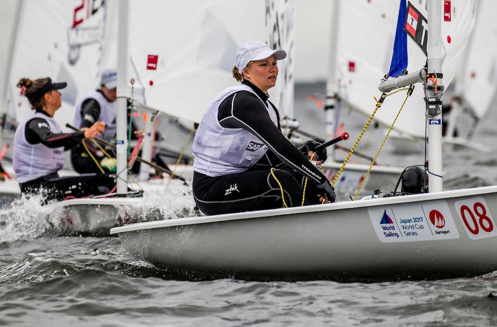 Anne Marie Rindom_DEN_Laser Radial - World Cup Series Japan ©  Jesus Renedo / Sailing Energy http://www.sailingenergy.com/