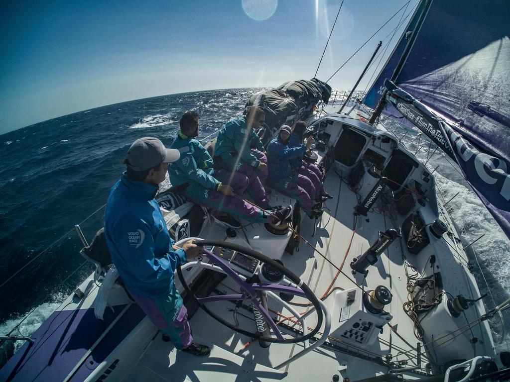 Prologue on-board AkzoNobel. Volvo Ocean Race. 10 October, 2017 ©  James Blake / Volvo Ocean Race