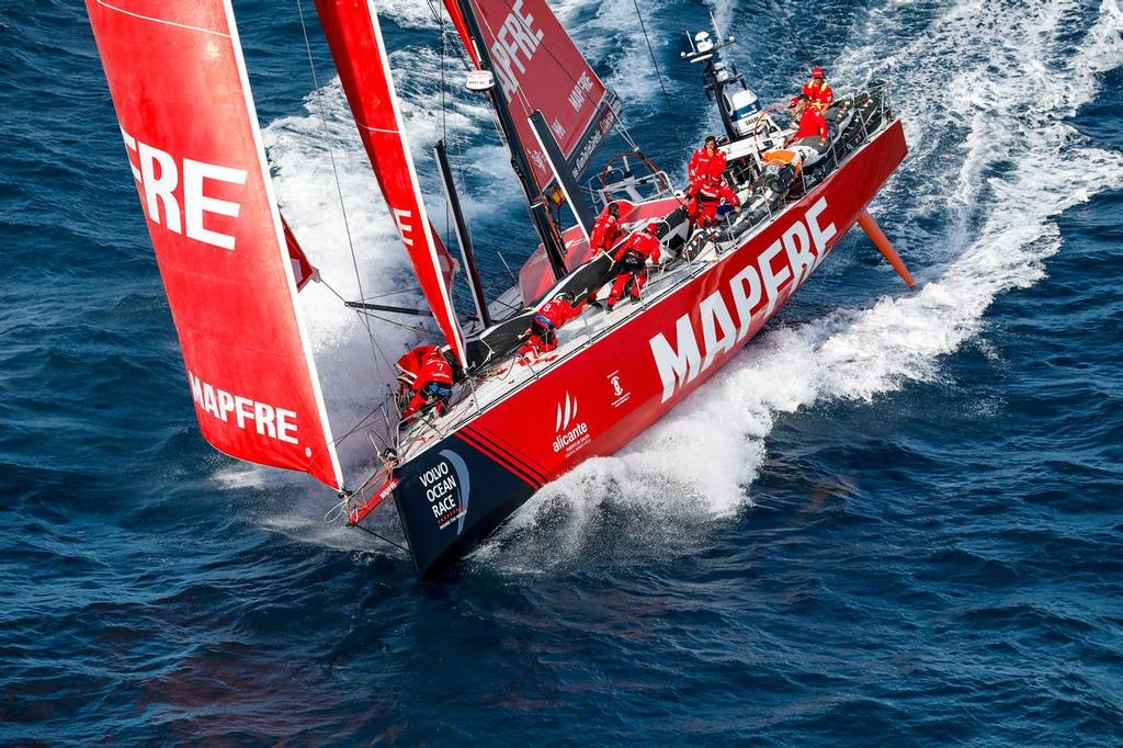 MAPFRE - Start Volvo Ocean Race - 22 October, 2017.<br />
 ©  Ainhoa Sanchez/Volvo Ocean Race