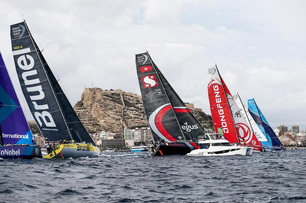 - Start Volvo Ocean Race - 22 October, 2017, 22 October, 2017. ©  Pedro Martinez / Volvo Ocean Race