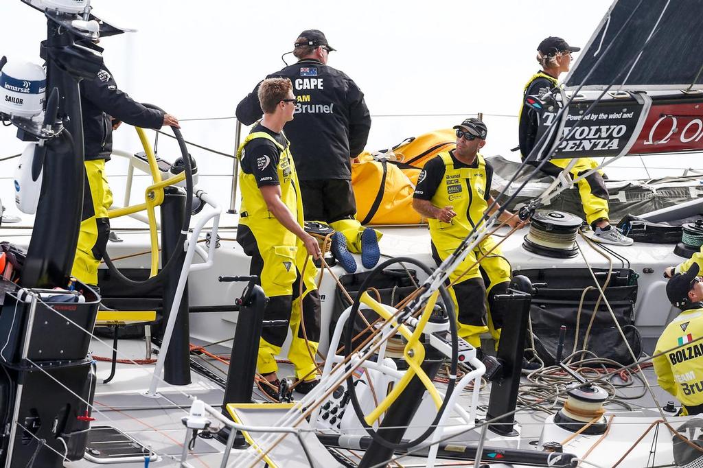  Team Brunel - Start Volvo Ocean Race - 22 October, 2017. ©  Pedro Martinez / Volvo Ocean Race