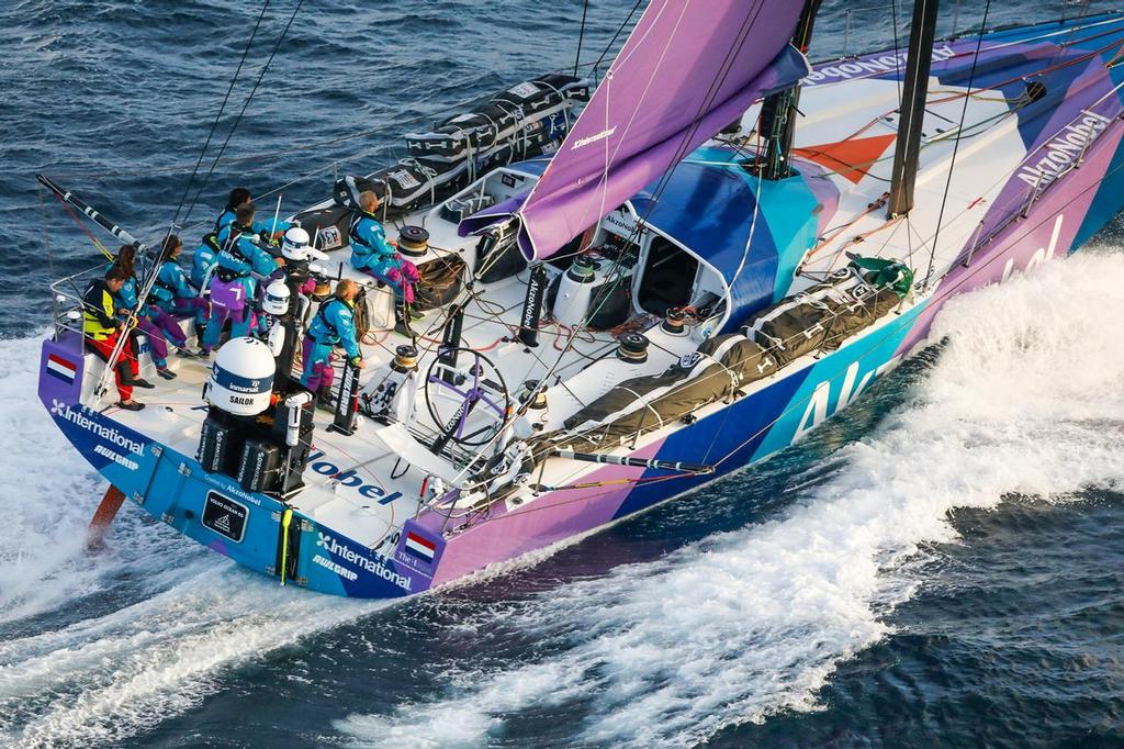 Leg 01, Alicante to Lisbon, . Photo by Ainhoa Sanchez/Volvo Ocean Race. 23 October, 2017. ©  Ainhoa Sanchez/Volvo Ocean Race