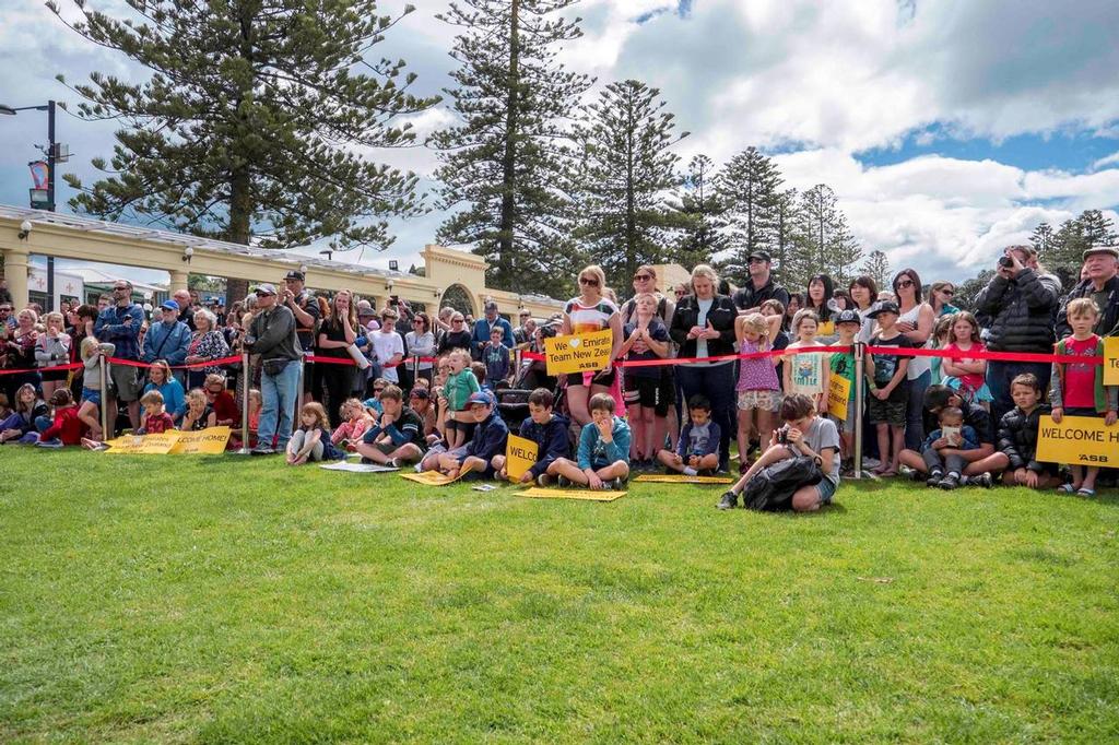 - Napier Sound Shell and Sailing Club - Emirates Team New Zealand with Toyota NZ Road show October 6-19, 2017 photo copyright Emirates Team New Zealand http://www.etnzblog.com taken at  and featuring the  class