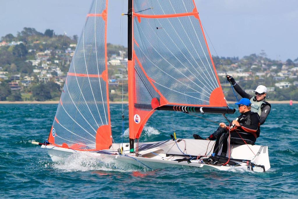  - Day 1 - Yachting New Zealand 2017 Youth Trials, Manly Sailing Club © Yachting New Zealand