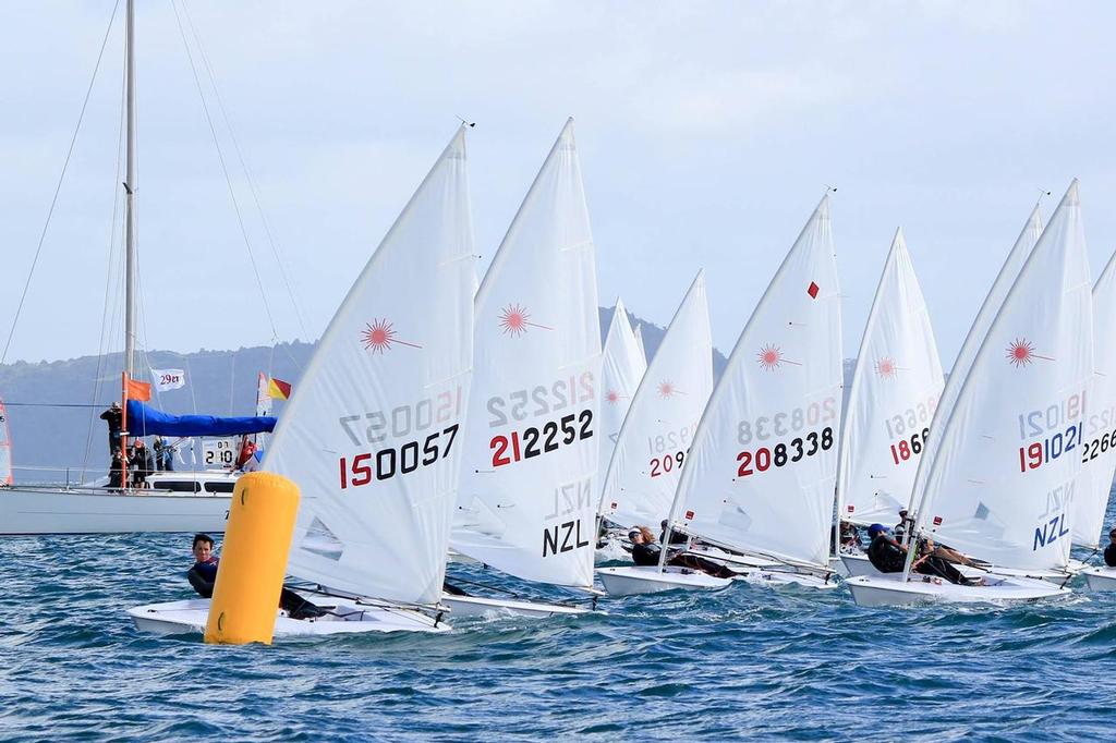  - Day 1 - Yachting New Zealand 2017 Youth Trials, Manly Sailing Club © Yachting New Zealand