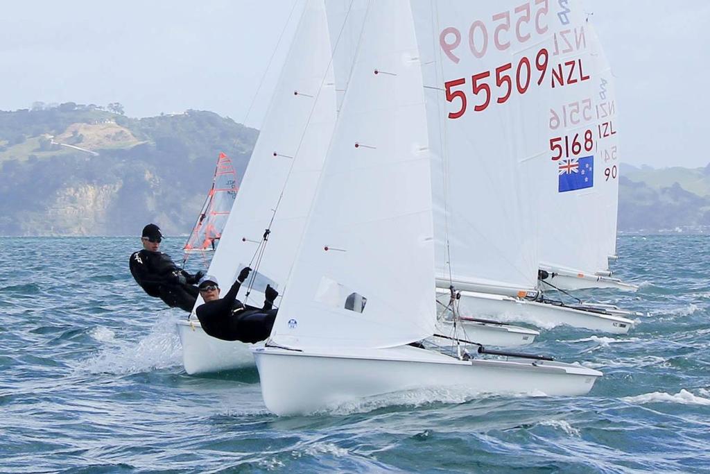  - Day 1 - Yachting New Zealand 2017 Youth Trials, Manly Sailing Club © Yachting New Zealand