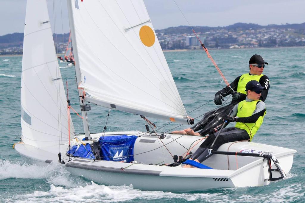 Boys 420 - Yachting New Zealand 2017 Youth Trials, Manly Sailing Club © Yachting New Zealand