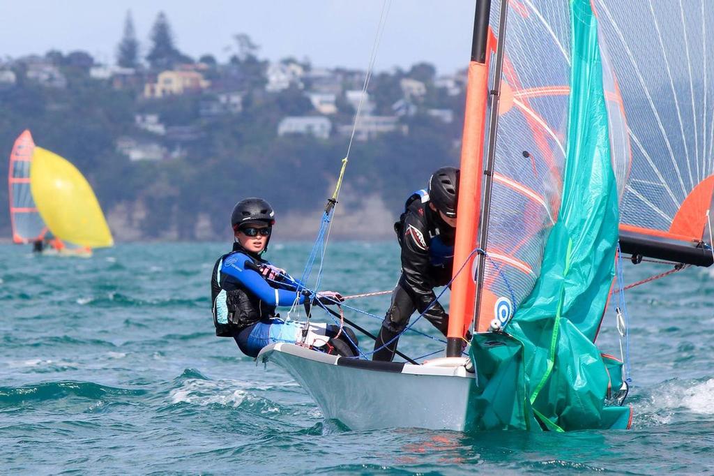  - Day 1 - Yachting New Zealand 2017 Youth Trials, Manly Sailing Club © Yachting New Zealand