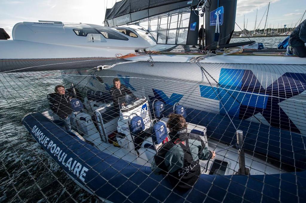  - Banque Populaire - Launch - Lorient, October 2017 © Voile Banque Populaire