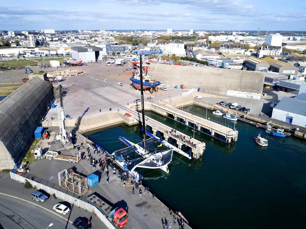  - Banque Populaire - Launch - Lorient, October 2017 © Voile Banque Populaire