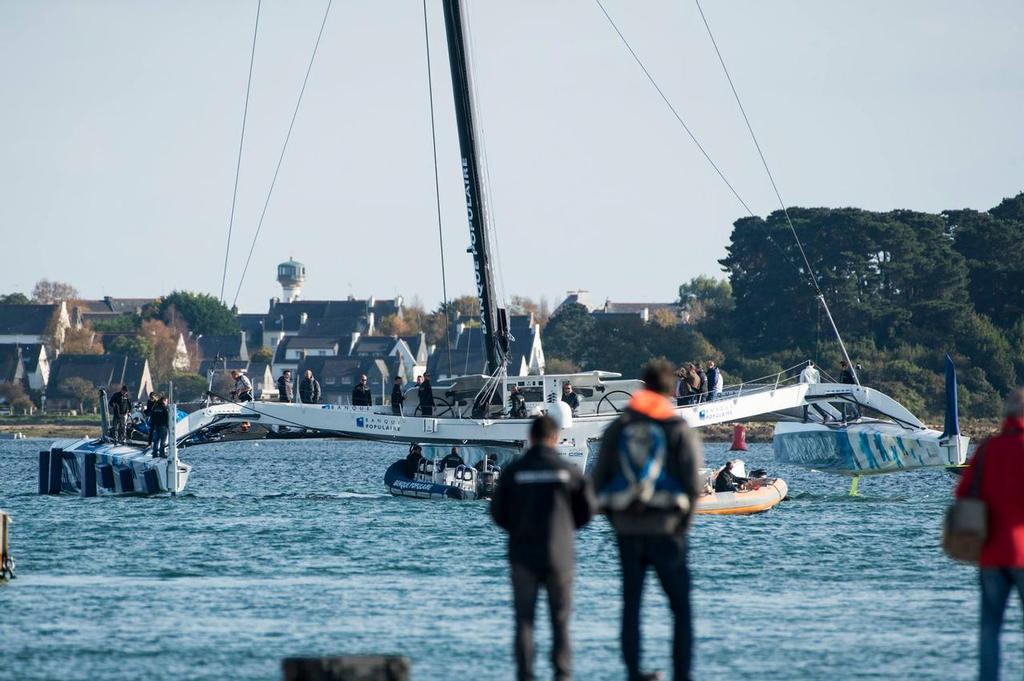  - Banque Populaire - Launch - Lorient, October 2017 © Voile Banque Populaire