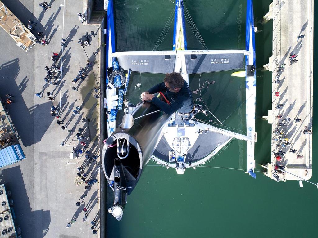  - Banque Populaire - Launch - Lorient, October 2017 © Voile Banque Populaire