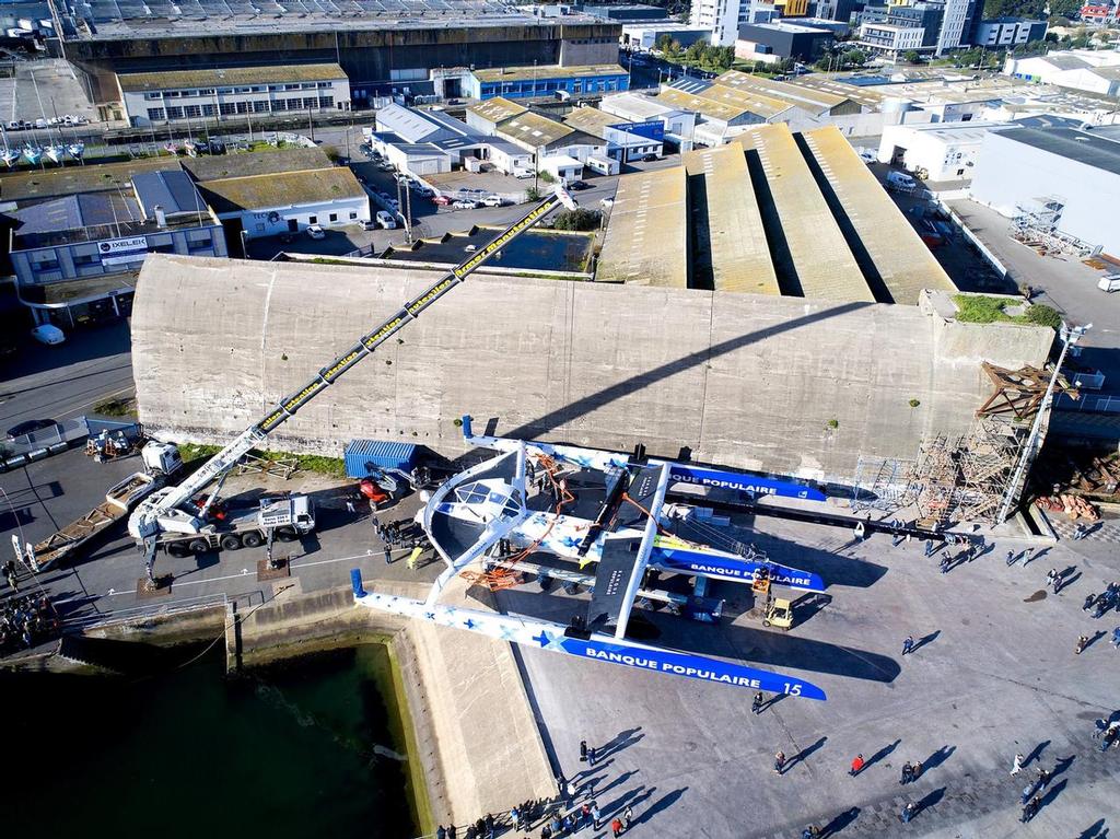  - Banque Populaire - Launch - Lorient, October 2017 © Voile Banque Populaire