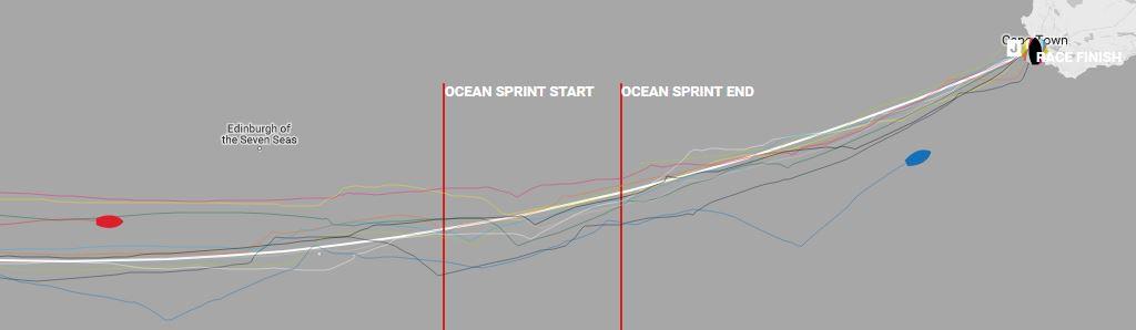 Day 16, Race 2 – Current positions – Clipper Round the World Yacht Race photo copyright Clipper Ventures taken at  and featuring the  class