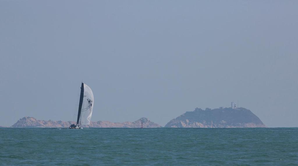 Mascalzone Latino heads for Waglan, and the horizon. 2017 Volvo Hong Kong to Vietnam Race ©  RHKYC/Guy Nowell http://www.guynowell.com/