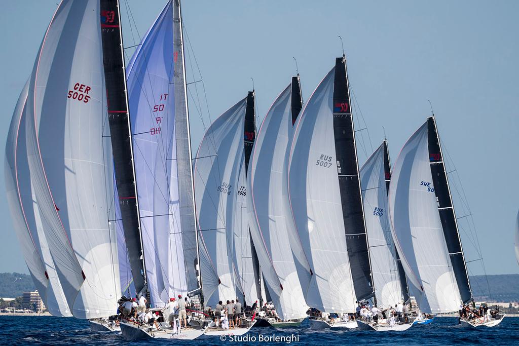 Fabulous Swan One Design spectacle in Palma - The Nations Trophy 2017 © Studio Borlenghi