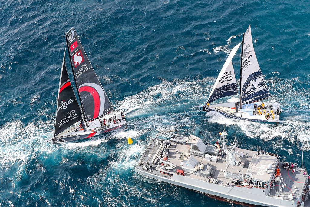 Alicante stopover. Start. - 2017-18 Volvo Ocean Race ©  Ainhoa Sanchez/Volvo Ocean Race