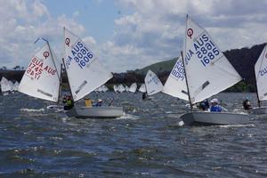 Finley Scade finished up in 2nd overall in the Open Division - Capital Insurance Brokers ACT Optimist Championships Day 2 photo copyright Matt Owen taken at  and featuring the  class
