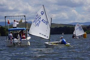 Regatta Winner Daniel Links takes out race 6 - Capital Insurance Brokers ACT Optimist Championships Day 2 photo copyright Matt Owen taken at  and featuring the  class