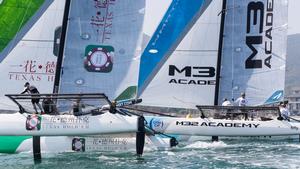 Day 1 – WMRT Match Racing World Championship photo copyright  Ian Roman / WMRT taken at  and featuring the  class