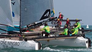 Super 16 stage at the WMRT Match Racing World Championship photo copyright  Ian Roman / WMRT taken at  and featuring the  class