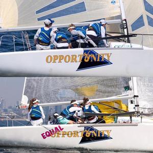 Team MudRatz’s two boats out of Fisher’s Island – M24 NorAm Tour photo copyright  Julia Cronin taken at  and featuring the  class