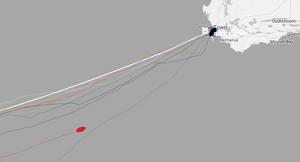Day 22, Race 2 – Current positions – Clipper Round the World Yacht Race photo copyright Clipper Ventures taken at  and featuring the  class