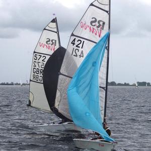 RS Vareos and D One at Dutch Open Skiff Trophy photo copyright  Nicky Evans taken at  and featuring the  class