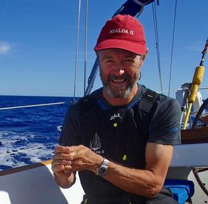 Paddy Broughton during the delivery of Kialoa II to Cape Town photo copyright Kialoa II taken at  and featuring the  class