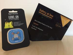 Spinlock have been presented with the Safety at Sea Award for their innovative LumeOn™ lifejacket bladder lights photo copyright Spinlock taken at  and featuring the  class