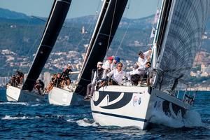 Day 2 – Luis Senís' Porrón IX leads on Swan 45 – The Nations Trophy photo copyright  Nautor's Swan / Studio Borlenghi taken at  and featuring the  class