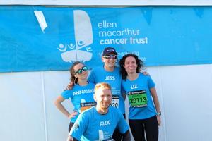 Team Musto at the Great South Run photo copyright Ellen MacArthur Cancer Trust taken at  and featuring the  class