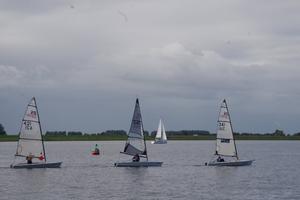 RS Vareos and D One at Dutch Open Skiff Trophy photo copyright  Nicky Evans taken at  and featuring the  class