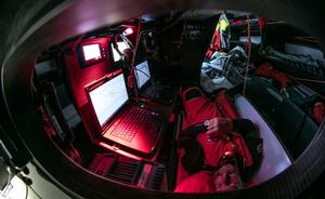 Day 3, Leg 1 – Alicante to Lisbon, on board Sun Hung Kai/Scallywag – Volvo Ocean Race photo copyright  Jeremie Lecaudey / Volvo Ocean Race taken at  and featuring the  class
