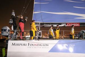 Leg 01, Alicante to Lisbon arrivals - 2017-18 Volvo Ocean Race photo copyright  Jesus Renedo / Volvo Ocean Race taken at  and featuring the  class
