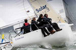 Hamble Winter Series – Round 2 photo copyright  Paul Wyeth taken at  and featuring the  class