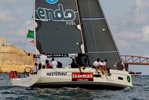 Jamie Sammut's Unica at the start of the Rolex Middle Sea Race photo copyright  Pavel Images / RMYC taken at  and featuring the  class