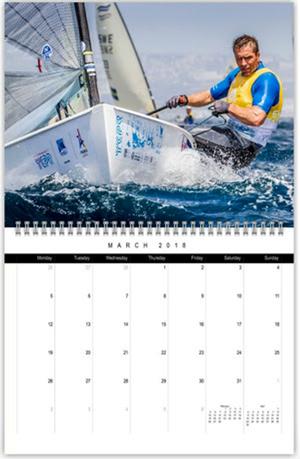 2018 Finn Class Calendar photo copyright  Robert Deaves taken at  and featuring the  class